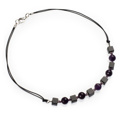 Намисто з аметистом