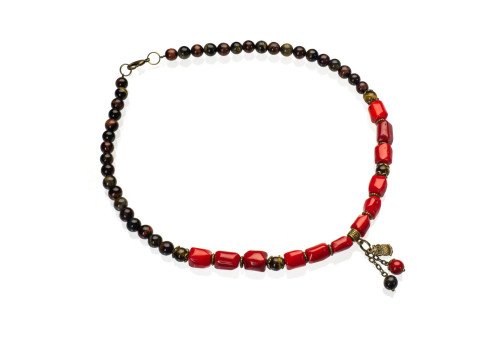 Намисто з натуральним коралом