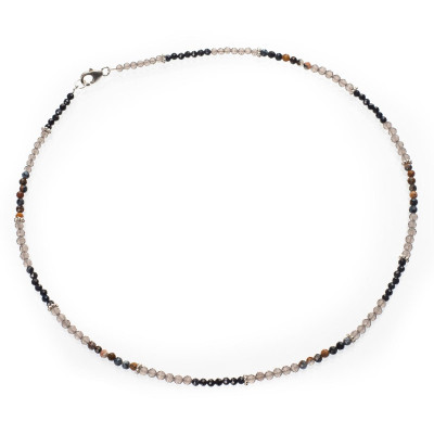 Намисто з натуральним сапфіром