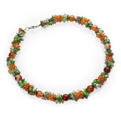 Намисто з сердоліком