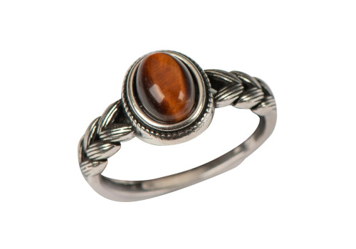 Каблучка з тигровим оком