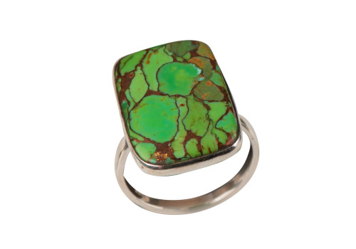 Каблучка з варісцитом зі срібла