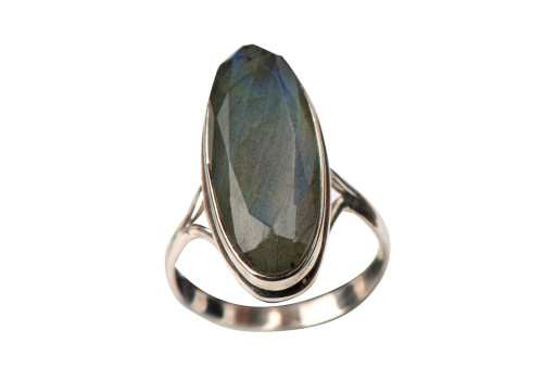 Каблучка з лабрадором зі срібла