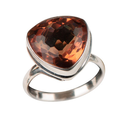 Каблучка з султанітом зі срібла 