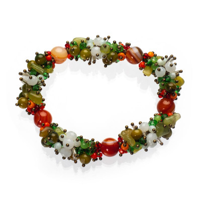 Браслет з сердоліком