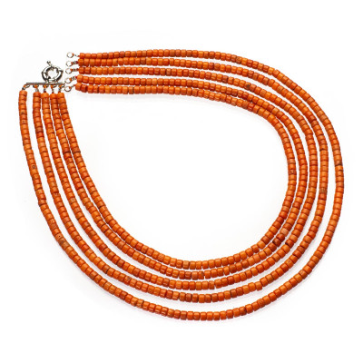 Намисто з натурального коралу