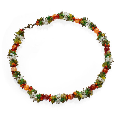 Намисто з сердоліком