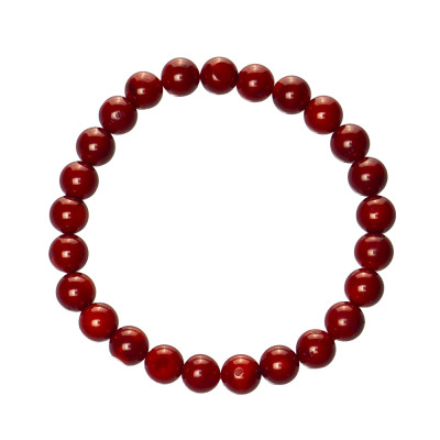 Браслет з натурального коралу