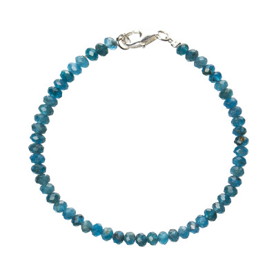 Браслет з натурального апатита