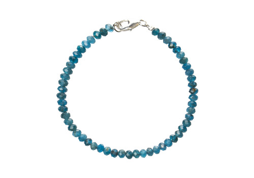 Браслет з натурального апатита