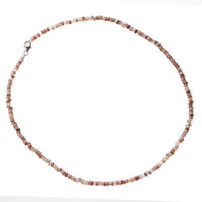 Намисто з полуничного кварцу 