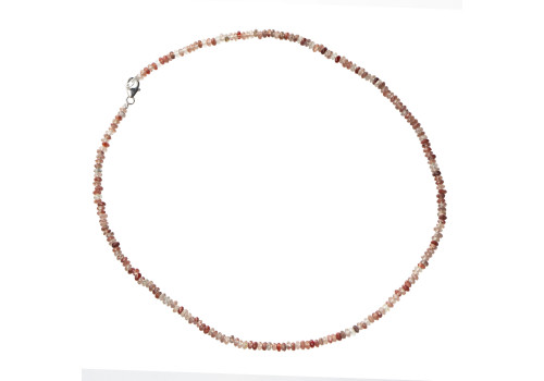 Намисто з полуничного кварцу 