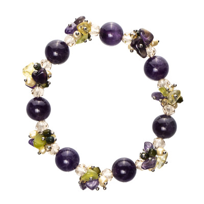 Браслет з аметистом