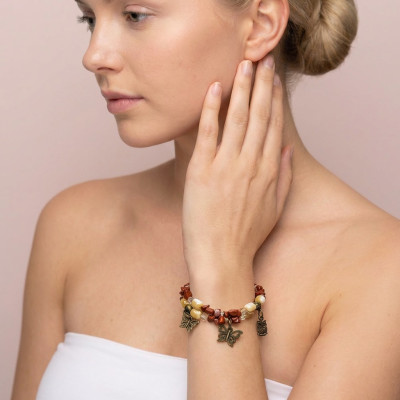 Браслет з яшмою