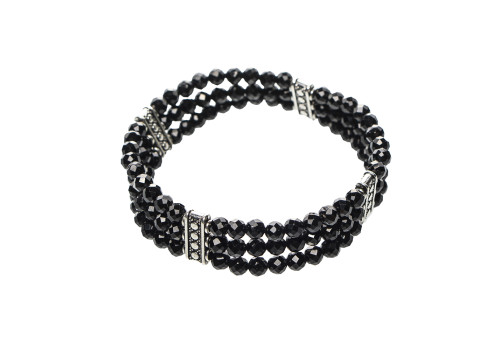 Браслет з натуральної шпінелі