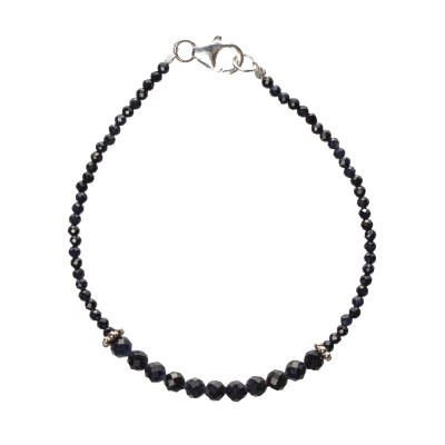 Браслет з натурального сапфіра