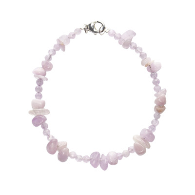 Браслет з натурального кунциту