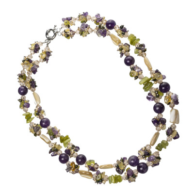 Намисто з аметистом