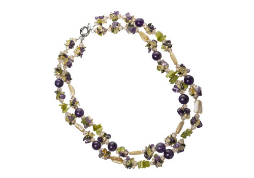 Намисто з аметистом