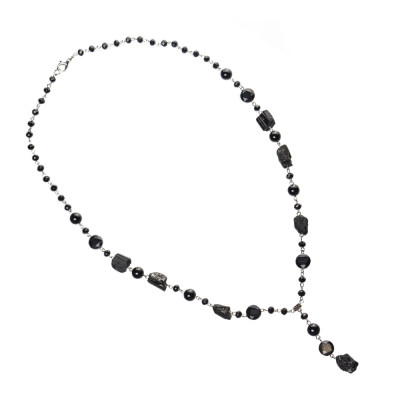 Намисто з натуральним турмаліном