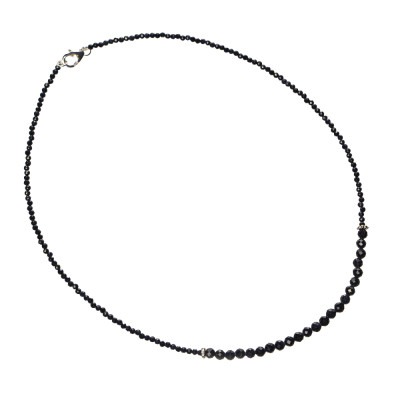 Намисто з натурального сапфіра