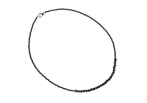 Намисто з натурального сапфіра