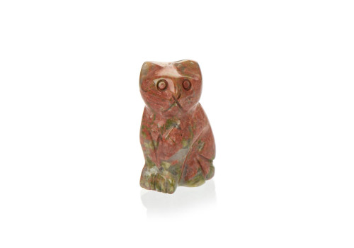 Фигурка Кот из яшмы