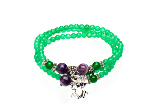 Браслет з нефритом