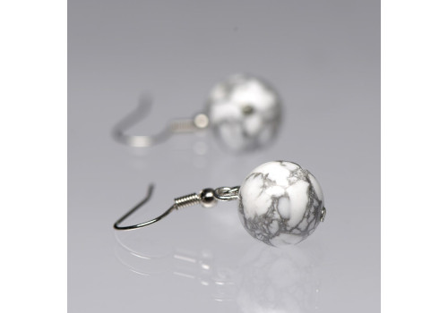 Серьги с кахолонгом 