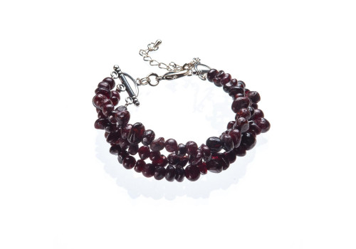 Браслет з гранатом