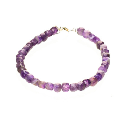 Браслет із аметиста